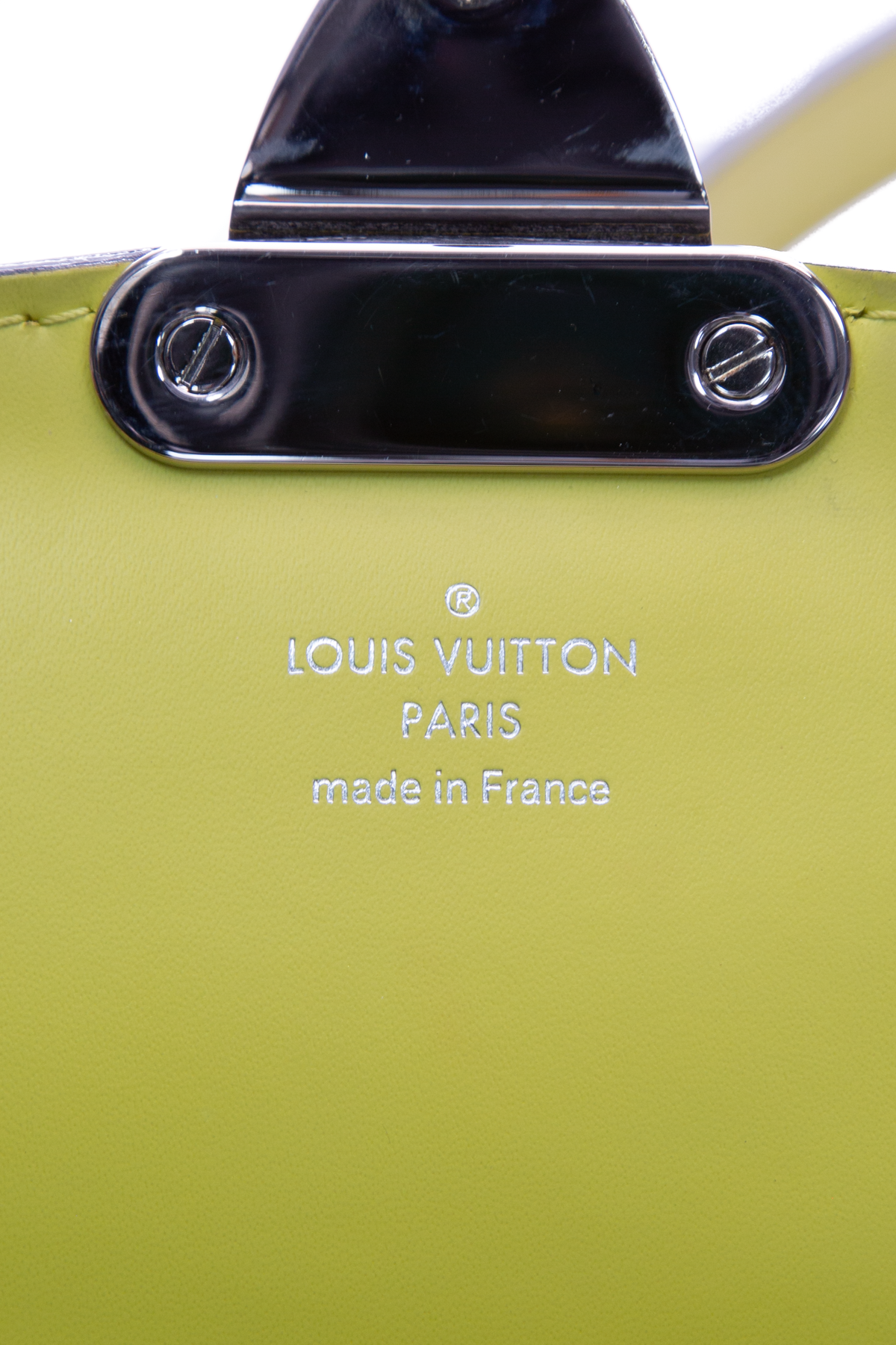 Louis Vuitton Yellow/Blue Epi Eden Bag