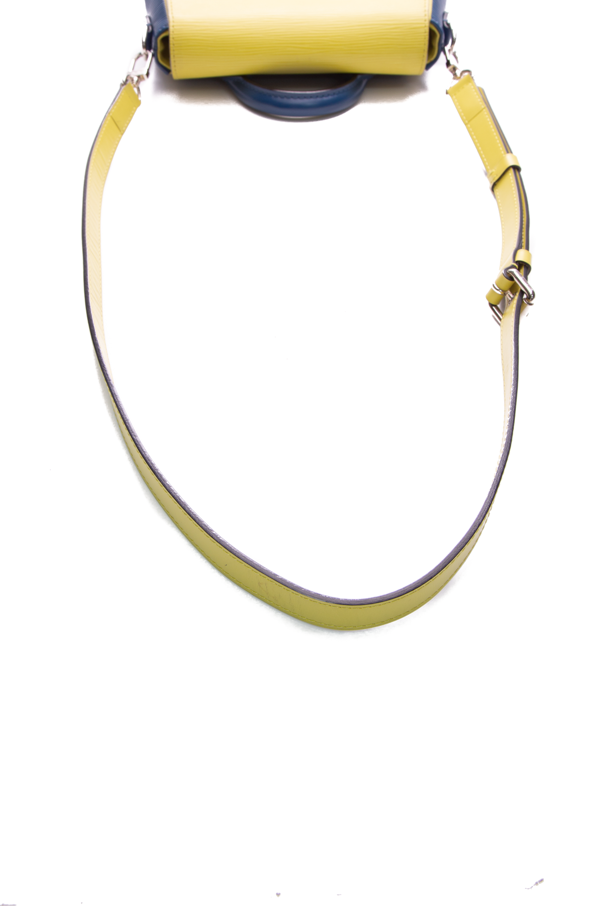 Louis Vuitton Yellow/Blue Epi Eden Bag
