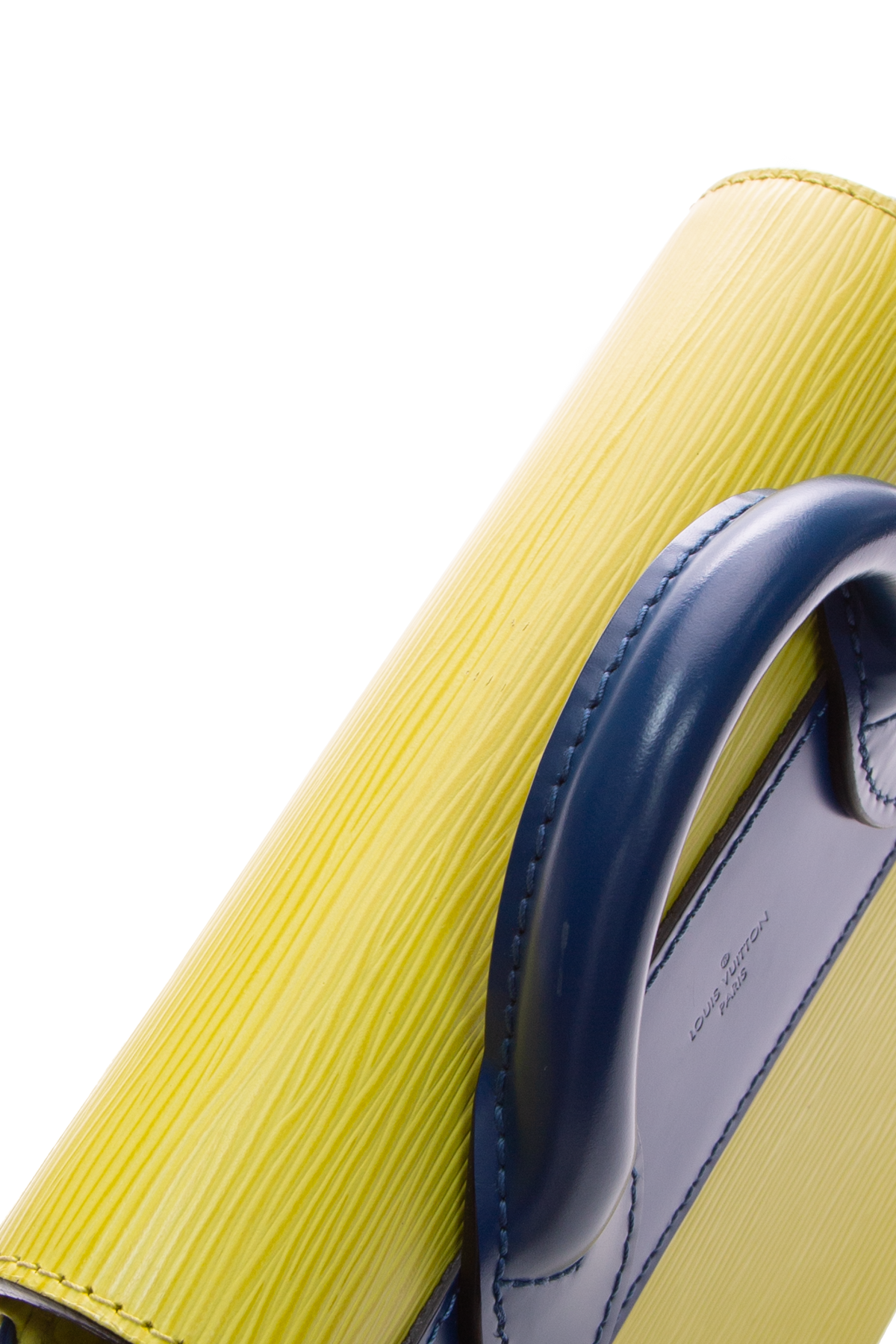 Louis Vuitton Yellow/Blue Epi Eden Bag