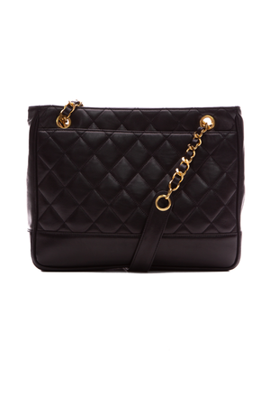 Chanel Vintage Quilted Tote Bag
