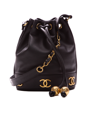 Chanel Vintage CC Bucket Bag