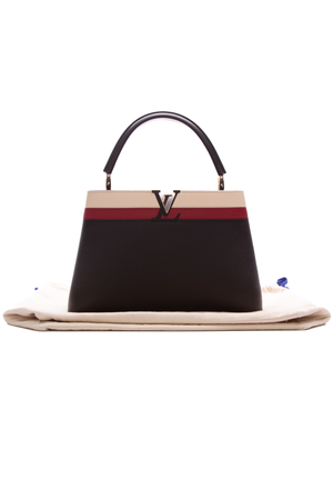 Louis Vuitton Tri-color Capucines MM Bag