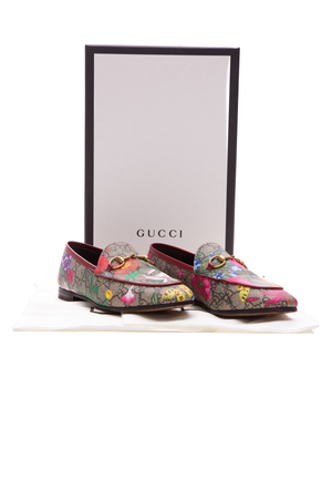 Gucci Jordaan Horsebit Loafers - Size 36