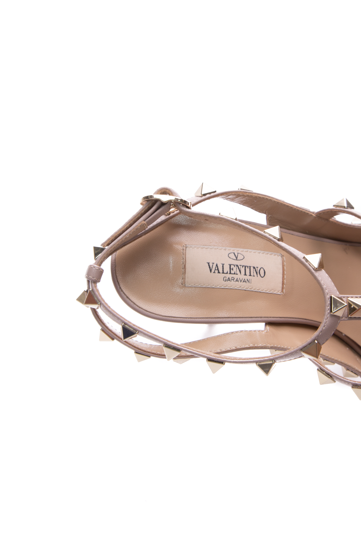  Valentino Poudre Rockstud Caged Pumps