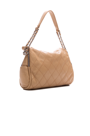 Chanel Beige Ultimate Soft Hobo Bag 