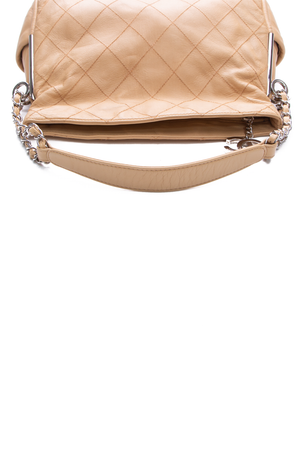 Chanel Beige Ultimate Soft Hobo Bag 
