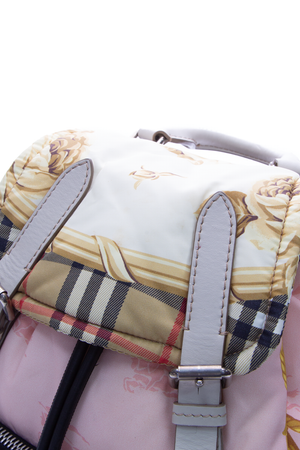 Burberry Scarf Print Backpack