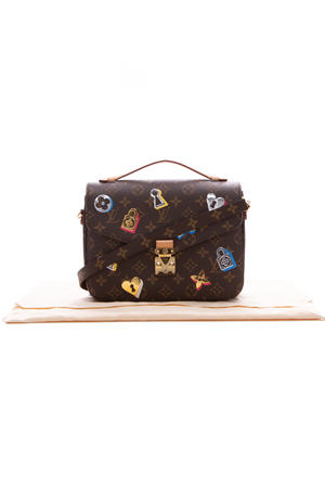 Louis Vuitton Monogram Love Lock Pochette Metis