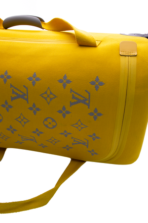 Louis Vuitton Yellow Horizon Soft Duffle Bag 