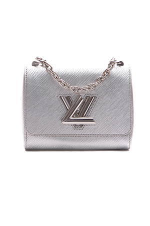 Louis Vuitton Silver Metallic Twist Bag