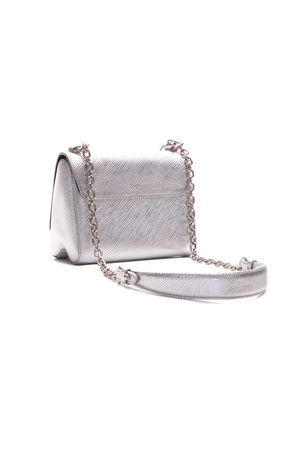 Louis Vuitton Silver Metallic Twist Bag