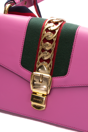 Gucci Pink Sylvie Shoulder Bag