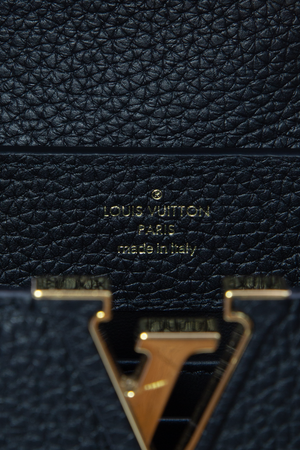 Louis Vuitton Black Capucines Bag