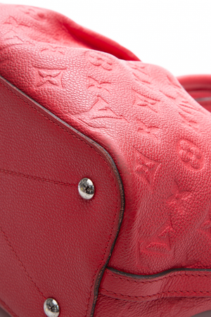 Louis Vuitton Red Empreinte Mazarine Bag