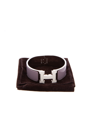 Hermes Enamel Clic Clac H Bracelet