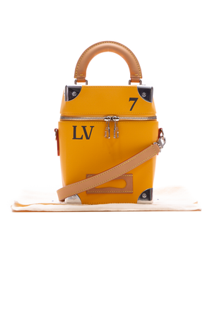 Louis Vuitton Yellow Vertical Box Trunk Bag