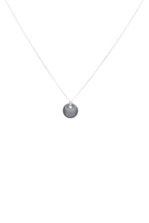 Tiffany Elsa Peretti Hematite Pendant