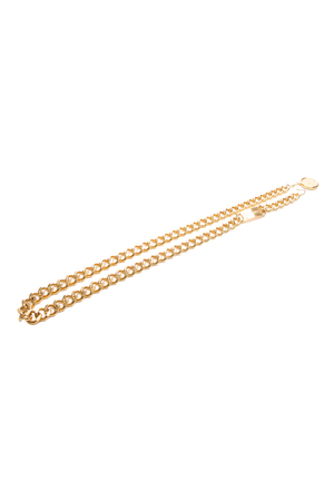 Chanel Medallion Logo Chain Belt