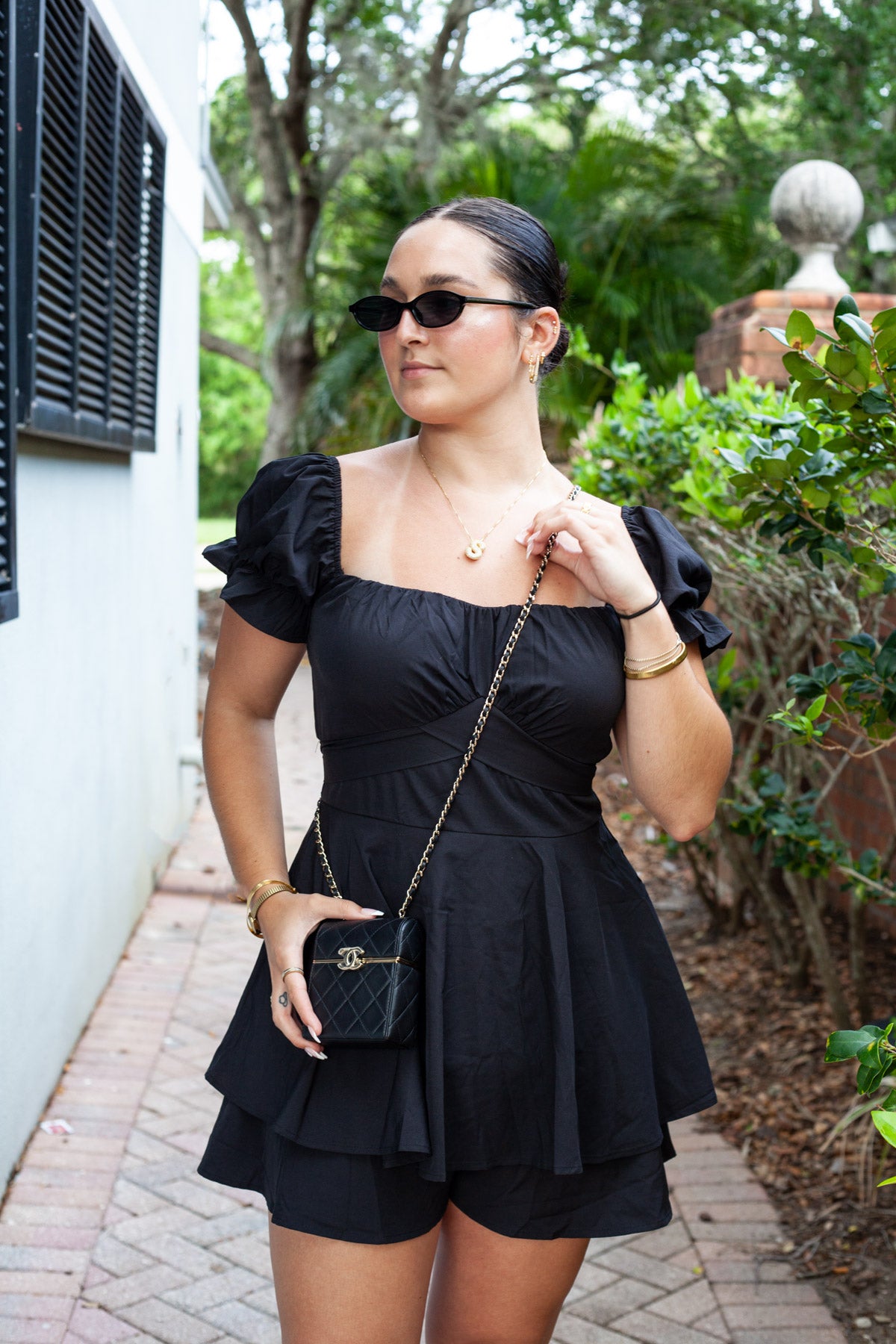 Chanel Box with Chain Crossbody Bag