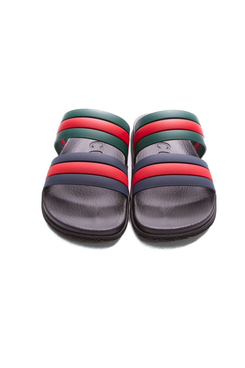 Men's rubber slide sandals on sale