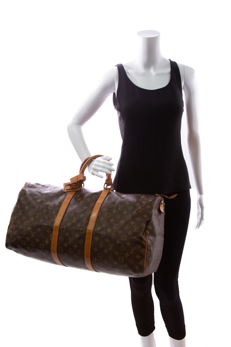  Louis Vuitton Vintage Keepall 55 Travel Bag