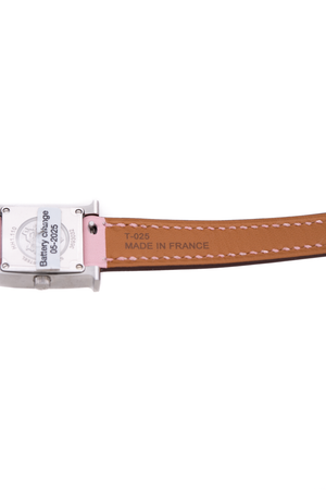 Hermes Sakura Diamond Heure H Mini Watch