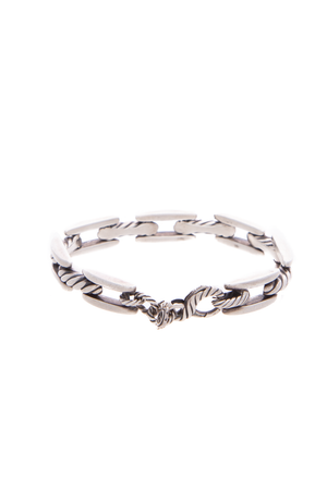 David Yurman Silver Mens Link Bracelet