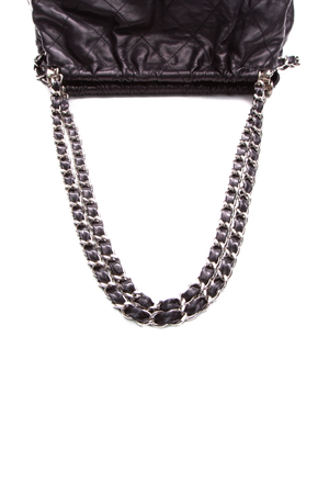 Chanel Chain Frame Hobo Bag