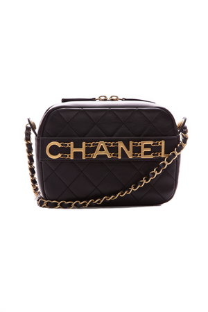 Chanel Enchained Logo Camera Bag