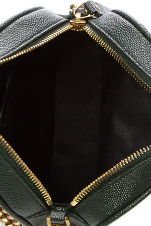 Saint Laurent Round Vinyle Camera Bag