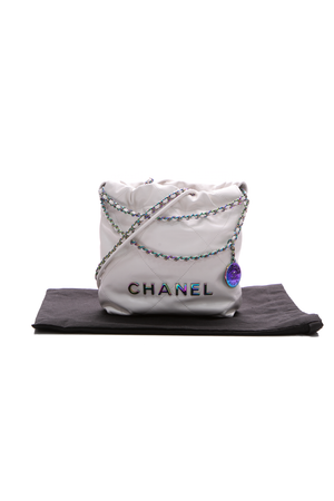 Chanel White Chanel 22 Bag