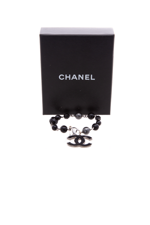 Chanel Beaded CC Bracelet