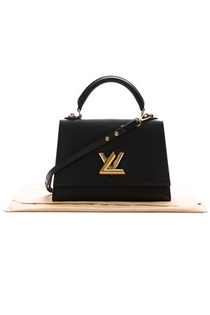 Louis Vuitton Black One Handle Twist Bag