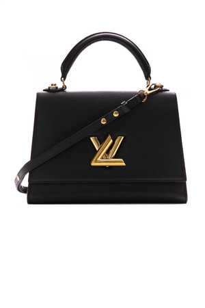 Louis Vuitton Black One Handle Twist Bag