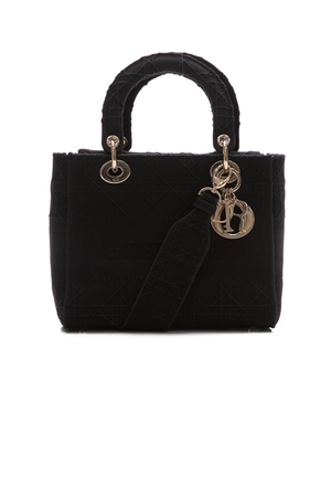 Christian Dior Black Lady D-Lite Bag