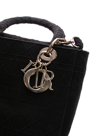 Christian Dior Black Lady D-Lite Bag