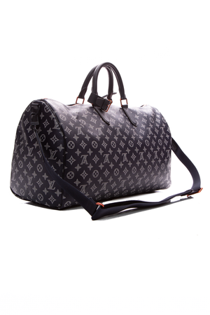 Louis Vuitton Navy Upside Down Keepall Band