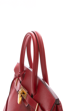 Hermes Red Epsom Birkin Bag