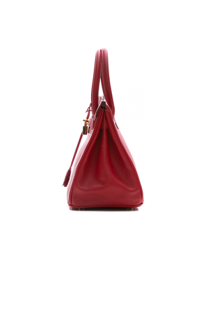 Hermes Red Epsom Birkin Bag