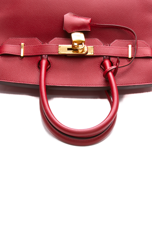 Hermes Red Epsom Birkin Bag