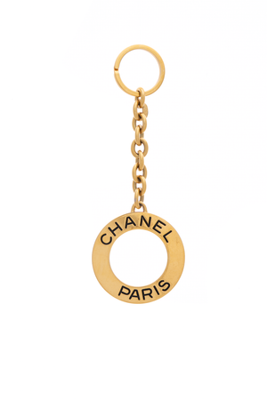 Chanel Vintage Circle Key Chain