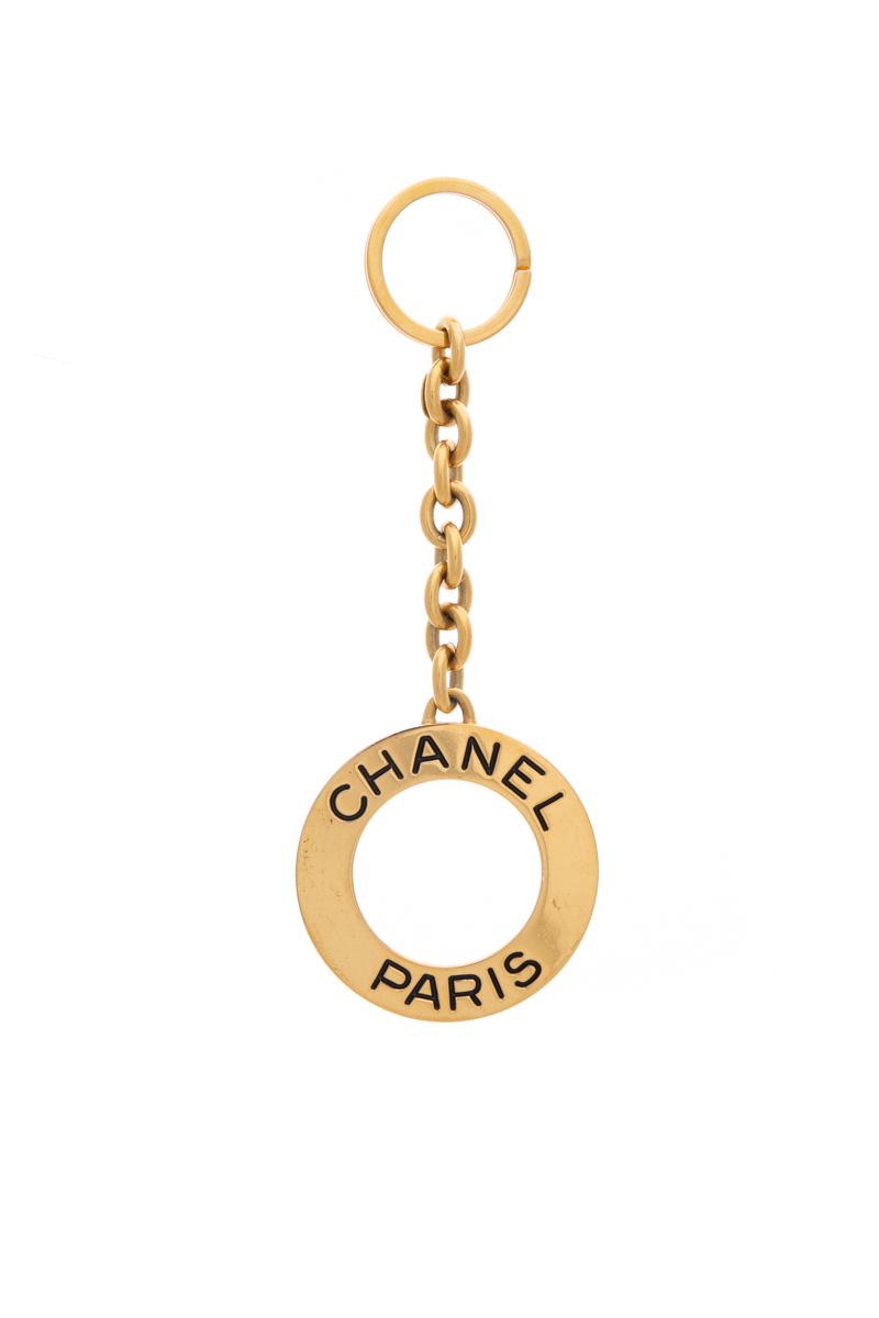 Chanel Vintage Circle Key Chain