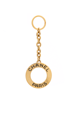 Chanel Vintage Circle Key Chain