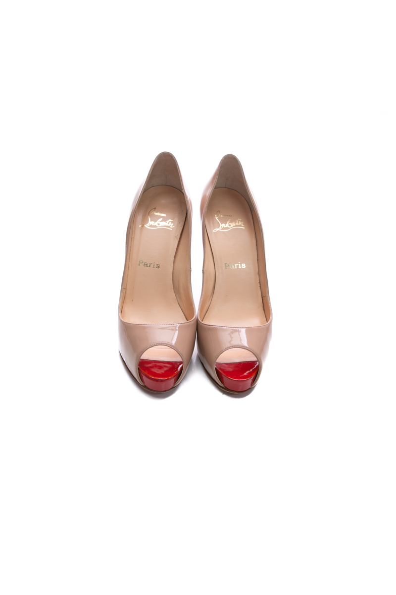 Louboutin Very Prive 120 Pumps - Size 38.5