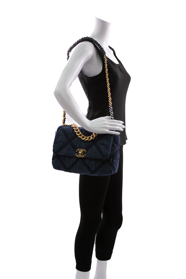 Chanel Chanel 19 Large Handbag Couture USA