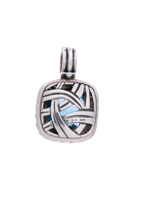 David Yurman Blue Topaz Pendant