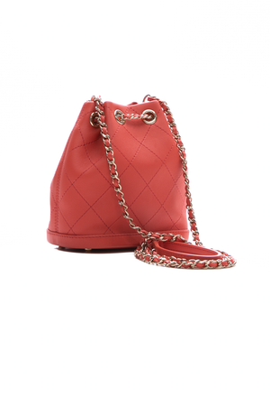 Chanel Mini Drawstring CC Bucket Bag