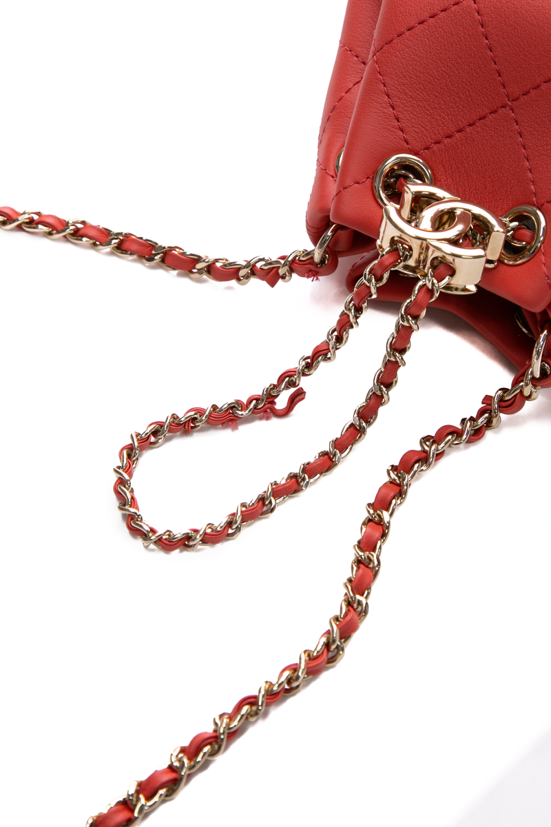 Chanel Mini Drawstring CC Bucket Bag