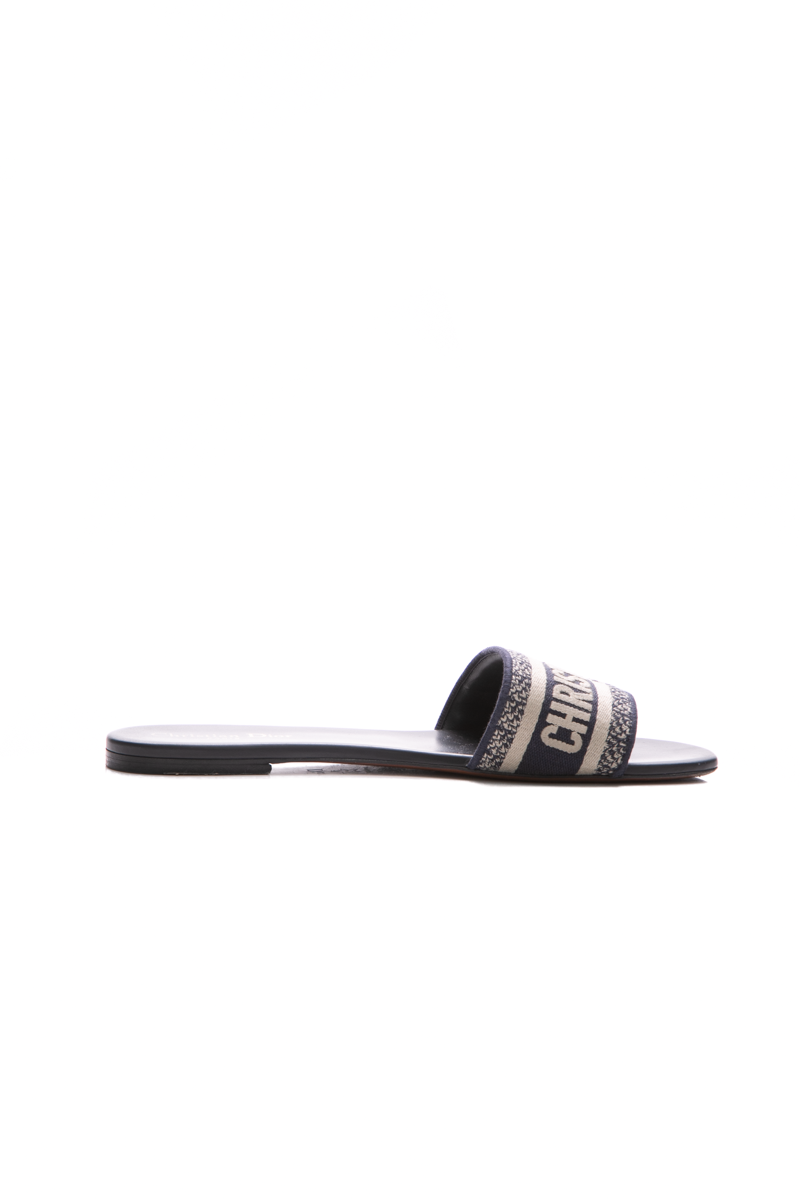 Christian deals ＤioＲ Dway Slide Sandal Black 39