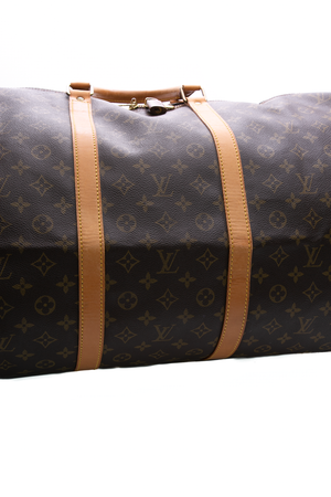 Louis Vuitton Vintage Keepall 60 Bandouliere Travel Bag